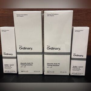 NEW ‼️ 4x The Ordinary Skincare Set 4 Bottles Face Serum Bundle ‼️ Sealed